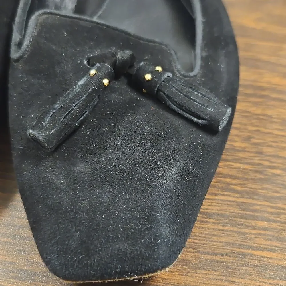 Black Tassel Loafers